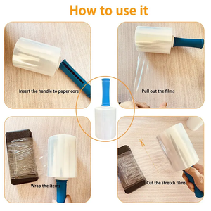 ฟิล์มพันพาเลทโพลีเอทิลีนราคาโรงงาน ฟิล์มยืดสีดำ - Product Image 6