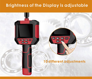 Mini cámara de inspección para exteriores con pantalla de 2,8 pulgadas, lente de 8mm, 1M, resistente al agua, captura de vídeo e imagen, Sensor CMOS personalizable OEM - Product Image 4