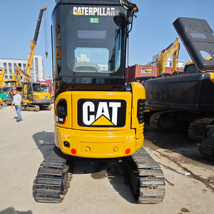 Mini-excavatrice CAT303E d'occasion, 3 tonnes, petite pelle hydraulique, performances stables, adaptée aux travaux en espace restreint, en stock - Product Image 3