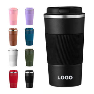 <span class=keywords><strong>Tazze</strong></span> da Caffè da Viaggio in Metallo Personalizzabili <span class=keywords><strong>con</strong></span> Logo, 380ml 510ml, Portatili, Riutilizzabili ed Ecologiche - Product Image 1