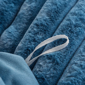 Ensemble <span class=keywords><strong>de</strong></span> literie moelleux en fausse fourrure <span class=keywords><strong>de</strong></span> lapin <span class=keywords><strong>de</strong></span> haute qualité, <span class=keywords><strong>housse</strong></span> <span class=keywords><strong>de</strong></span> literie d'hiver chaude - Product Image 6