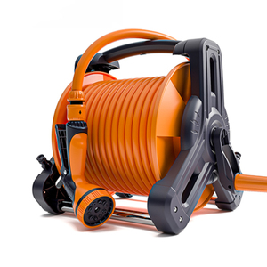Enrouleur de tuyau d'arrosage portable Wall Mountain 45M en plastique avec tuyau en PVC pour l'irrigation des fermes et des pelouses - Product Image 4