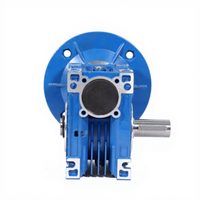 Réducteur à vis sans fin WUMA WMRV 050 avec moteur DC 230V, boîte de vitesses pour applications dans l'industrie de l'énergie et des mines