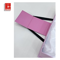 Boîte d'emballage cadeau portable sur mesure, boîte en carton de luxe avec ruban pour perruque de cheveux humains