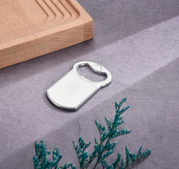 Décapsuleur aimanté vierge pour sublimation, idéal pour la publicité sur réfrigérateur et les cadeaux d'entreprise (vente en gros)