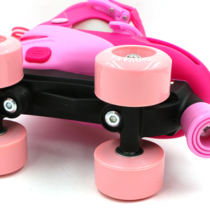 Pattini <span class=keywords><strong>a</strong></span> <span class=keywords><strong>rotelle</strong></span> da donna in PVC lucido e gomma, classici e artistici per <span class=keywords><strong>pattinaggio</strong></span> all'aperto - Product Image 6