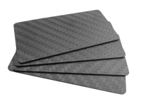 Mat brillant léger haute résistance 50% Surface brillante 3K armure sergé armure toile feuille de plaque de carbone