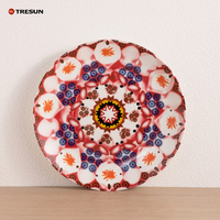 TRESUN Vaisselle en céramique de style marocain personnalisée, vente en gros, assiettes et bols, porcelaine de luxe, ensembles de vaisselle nordiques