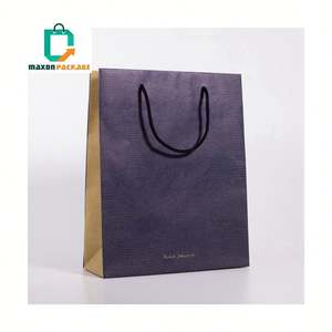 Bolsas de regalo de papel de compras de fondo ancho/base extra personalizada de proveedor Chino - Product Image 2