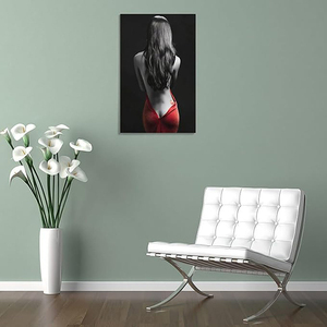 <span class=keywords><strong>Peinture</strong></span> sur toile abstraite de nature morte, femme semi-nue, art islamique, convient à la décoration intérieure et aux arts muraux - Product Image 6