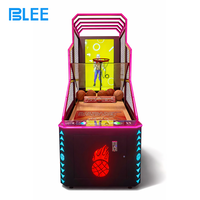 Machine de basket vidéo BLEE de haute qualité 55 pouces, équipement d'arcade à monnayeur pour 1 joueur, matériel sportif pour parc d'attractions