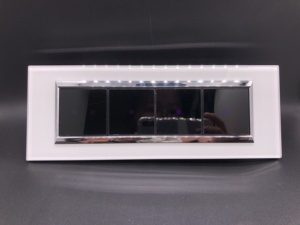 Module d'<span class=keywords><strong>interrupteur</strong></span> mural intelligent Niva Smart Touch Wifi avec panneau en verre, interrupteurs et prises électriques modulaires pour éclairage - Product Image 4