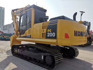 รถขุดโคมัตสึ PC200 คุณภาพสูง สีเดิมจากโรงงาน รถขุดไฮดรอลิก 20 ตัน - Product Image 2