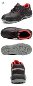 Scarpe da <span class=keywords><strong>Lavoro</strong></span> Antiscivolo in Pelle di Alta Qualità, Stivali di Sicurezza Personalizzati con Punta in Acciaio per Uomo - Product Image 6