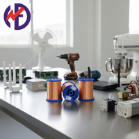 Vente directe d'usine Huaerda RoHS 155 ℃   Fil émaillé UEWF 0,370 mm à faible perte et haute qualité pour bobines de composants électroniques