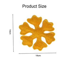 Juguete 100% Natural de Luffa en Forma de Copo de Nieve para Gatos, Perros y Conejos, para Masticar, Limpiar los Dientes - Product Image 5