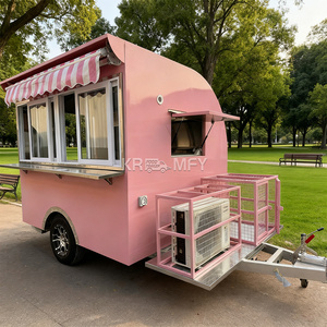Camión de Comida Rápida Móvil Chino 2025 con Remolque y Terraza en Venta - Product Image 1