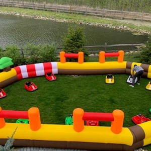Voitures tamponneuses gonflables miniatures Songfa à batterie pour piste, équipement <span class=keywords><strong>de</strong></span> divertissement pour grands événements extérieurs - Product Image 1