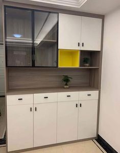 Customized Size Sideboard <b>Buffet</b> Cabinet Restaurant <b>Furniture</b> Solid Wood with Environmental Protection Materials - Product Image 4