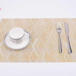 Juego de almohadillas rectangulares de PVC ecológicas y duraderas, antideslizantes, Retro chino tejido, ligero, clásico, para Hotel, hogar, manteles individuales Vintage - Product Image 1