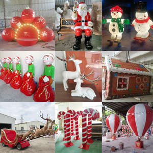 Figures géantes en fibre <span class=keywords><strong>de</strong></span> verre <span class=keywords><strong>Bonhomme</strong></span> <span class=keywords><strong>de</strong></span> <span class=keywords><strong>neige</strong></span> Décoration extérieure Ornements <span class=keywords><strong>de</strong></span> Noël Cadeaux Décorations Grand <span class=keywords><strong>bonhomme</strong></span> <span class=keywords><strong>de</strong></span> <span class=keywords><strong>neige</strong></span> <span class=keywords><strong>de</strong></span> Noël pour les festivals - Product Image 4