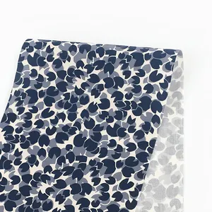 100% katun organik London Liberty Tana rumput kualitas tinggi motif macan tutul kain cetak Polka Dot Floral untuk gaun