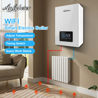 Pemanas Listrik WIFI Pintar dengan Tangki Ekspansi Terintegrasi dan Perlindungan Keamanan Ganda untuk Aplikasi Pemanas Mandi dan Lantai.