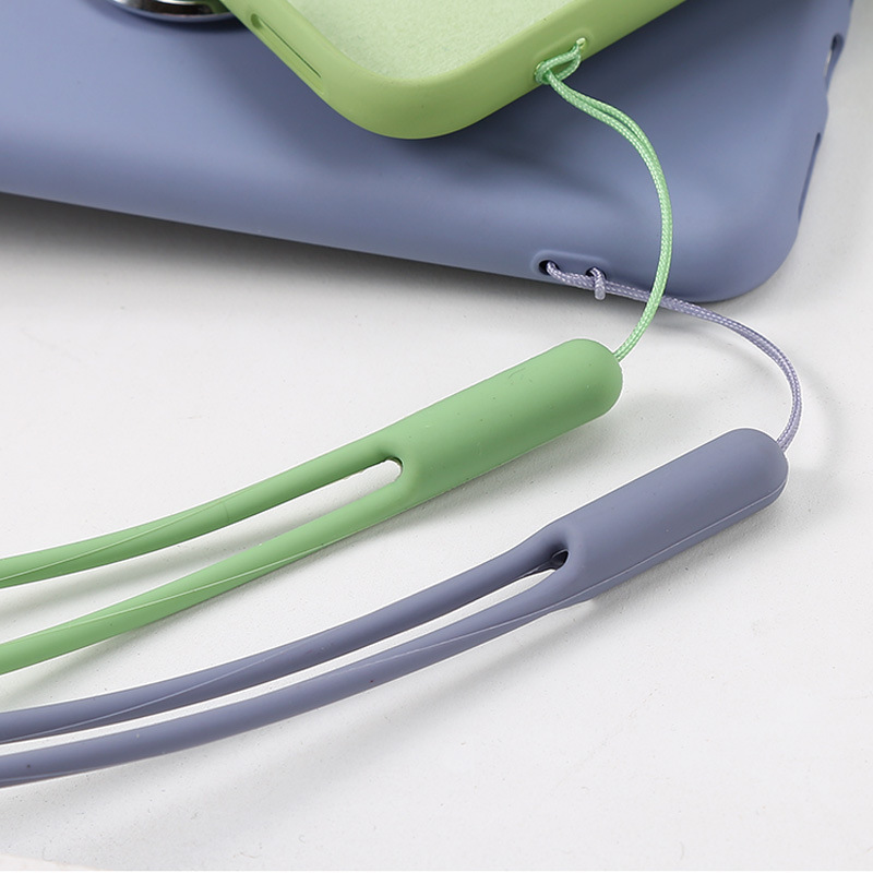 Cell Cellphone Phone Silicone Lanyard Fashion Rubber Elasticity Wristband