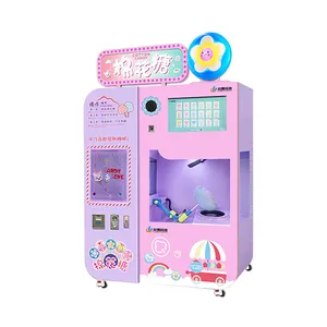 Hot Selling Magic Automatic Cotton Candy Machine With Humidifier Providing Enough Stream