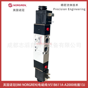 โซลินอยด์วาล์ว Norgren รุ่น V51B611A-A2000 24VDC 1/2 นิ้ว สำหรับแก๊ส อุณหภูมิปกติ ใช้งานทั่วไป - Product Image 3