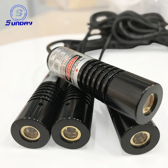 650nm 635nm 638nm 658nm Red Dot Line Cross Laser module Sunday Optics Manufacture with CE