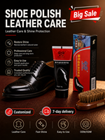 Betún para Zapatos de Cuero con Aceite de Oveja Jinyang de 70g, Revestimiento Uniforme, Ahorra Esfuerzo, Fácil Aplicación