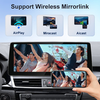 STWEI 2026 Nuevo Sistema Linux de Pantalla Delgada de 12.8 Pulgadas con Resolución 2400X900 para BMW Serie 2 F45 F46, Reproductor Automático Inalámbrico CarPlay KSW