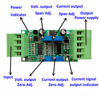 Amplificador de Celda de Carga BRIGHTWIN de Tamaño Pequeño, Entrada de 300mV, Sensor de Pesaje, Salida de Señal de 4-20mA, 0-5V, 0-10V, Transductor de Amplio Rango y Alta Precisión