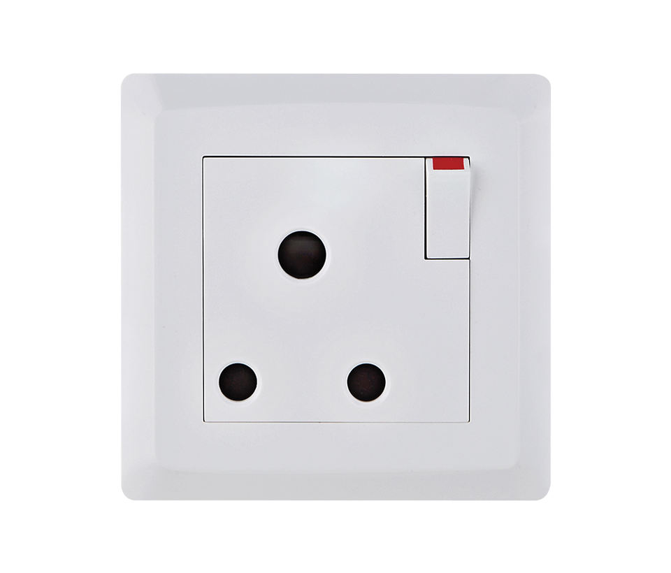Wall Switch and Socket 15A Electrical Socket