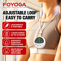 Masseur intelligent portable TENS EMS pour le cou et les épaules, chauffant, 3 modes, 15 niveaux, rechargeable USB-C, batterie au lithium, télécommande sans fil, OEM