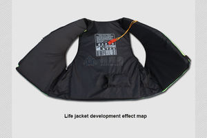 سترة نجاة من الفوم للبالغين بشعار مخصص، مناسبة للرياضات المائية مثل ركوب الأمواج والتجديف، معدات عمل بحرية مخصصة تتحمل وزن 110 كجم - Product Image 5