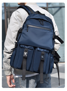 Sac à dos étudiant antivol tendance personnalisé, imperméable, en tissu Oxford à motifs, pour adolescents et filles - Product Image 2