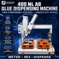 Robot de distribution motorisé à roulement contrôlé Guangxin, machine de distribution automatique de fluides programmable, tension 110-220V pour