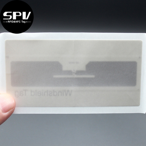 Tùy chỉnh RFID Tag bằng chứng giả mạo UHF xe nhãn xe kính chắn gió Sticker ucode kính chắn gió nhãn - Product Image 2