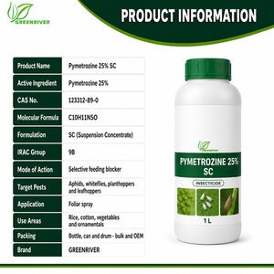 GREENRIVER Pymetrozina 25% SC <span class=keywords><strong>Insecticida</strong></span> Sistémico <span class=keywords><strong>para</strong></span> Pulgones, Moscas Blancas y <span class=keywords><strong>Escarabajos</strong></span> Polinizadores CAS 123312-89-0 - Product Image 2