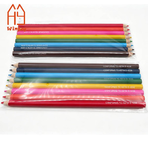 Ensemble de 8 crayons de couleur, certifiés ASTM <span class=keywords><strong>D</strong></span>-4236, pré-affûtés, pour enfants, étudiants, adultes, <span class=keywords><strong>dessin</strong></span> artistique, coloriage - Product Image 1