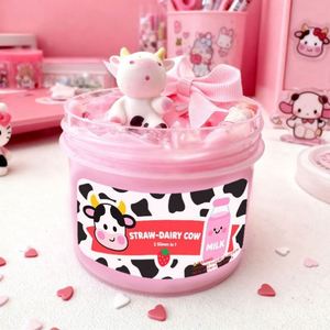 ชุดทำสไลม์ไอศกรีมสีสันสดใสแบบทำมือ DIY เนื้อสัมผัสเรียบเนียน สำหรับเด็กเล่นและผู้ซื้อขายส่ง - Product Image 1