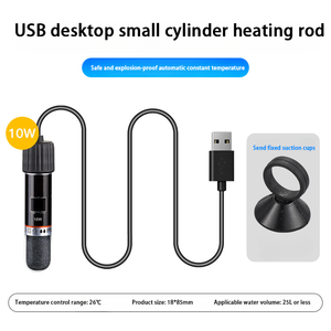 Petit chauffe-réservoir de poissons 25 Watt Mini chauffe-aquarium 25 W avec autocollant de thermomètre gratuit - Product Image 6