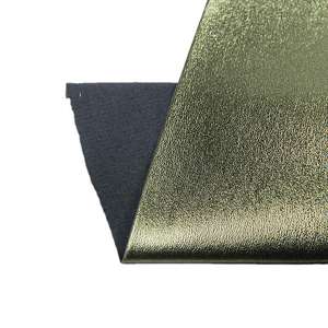 घर्षण प्रतिरोधी 0.9 मिमी सोने की नकल नप्पा चमड़े के कृत्रिम फक्स के जूते के लिए - Product Image 4