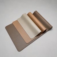 Tapis de yoga en caoutchouc naturel PU de qualité supérieure, personnalisé avec logo gravé au laser, ovale, arqué, couleur sable, nude, chocolat, café
