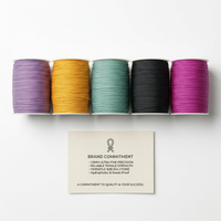 FORREK Cordon Micro Paracord Camouflage 1,8 mm en Nylon/Polyester Tressé Triple Couche Fin 1/16 po Corde Légère pour Bracelets et Artisanat