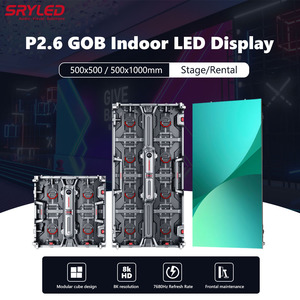 P2.6 P3.91 P4.81 ชุดจอแสดงผล LED กลางแจ้งครบชุดสำหรับเช่าโฆษณา จอแสดงผลในร่มแบบ HD กันน้ำ วิดีโอวอลล์ Pantalla SRY-IR-P2.6 - Product Image 3