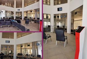 Snappy 2024 Nueva tecnología Sistema de visualización de <span class=keywords><strong>Estado</strong></span> de Cola de 55 pulgadas Equipo de publicidad para bancos hospitalarios y otras organizaciones - Product Image 5