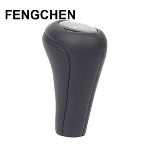 Poignée de levier de vitesses Fengchen en cuir pour boîte de vitesses manuelle BMW 5 6 vitesses ergonomique - Product Image 1